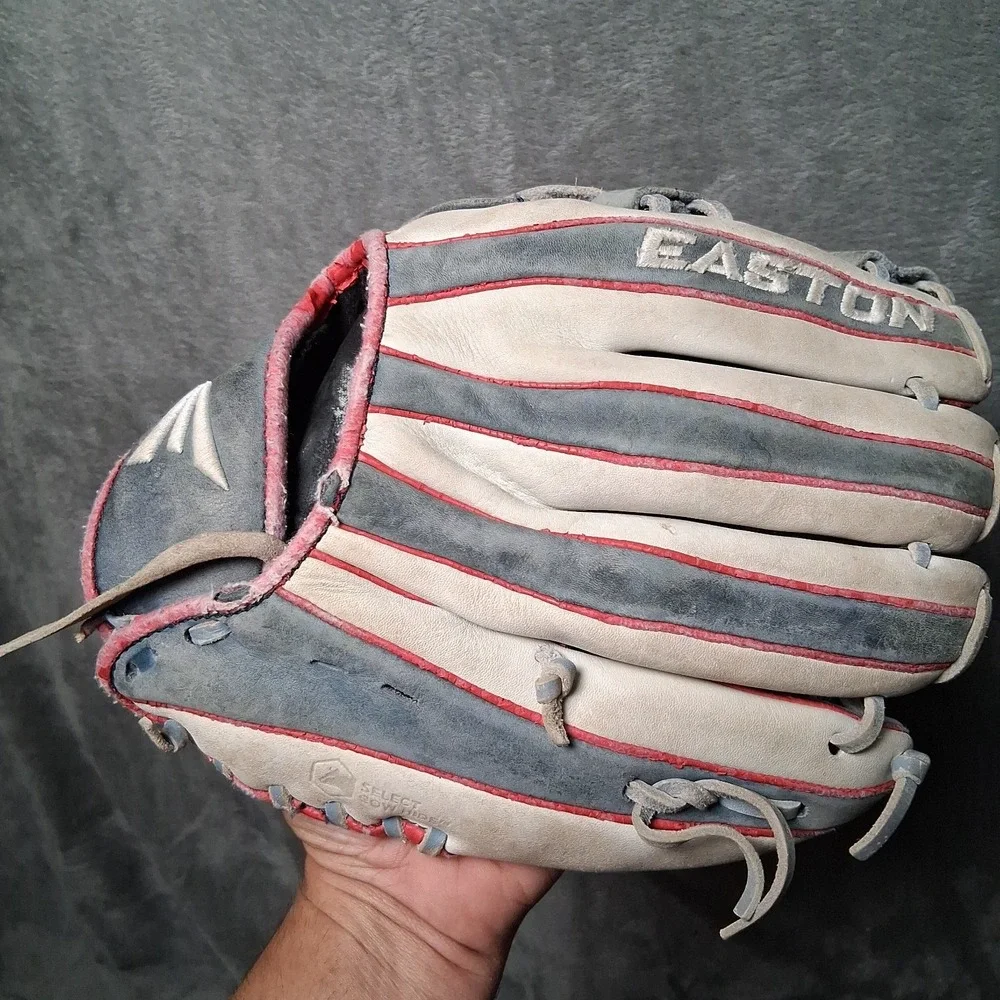 Easton MAKO MKY1150 11.5 Youth Baseball Glove Left Hand Throw Gray